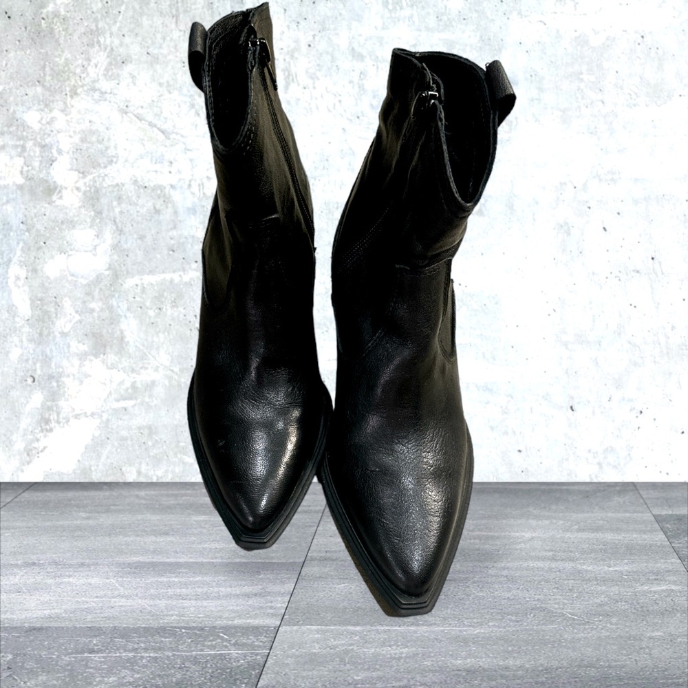 Black booties by Nine West
